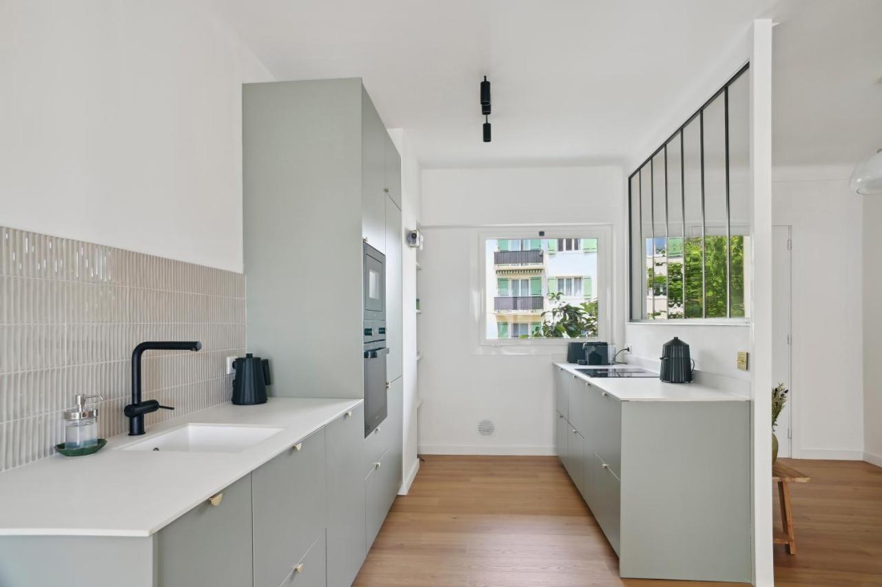 Designer Flat, Luxurious, Close From Palais, Terrasse, Private Garage, Air Conditoning 칸느 외부 사진