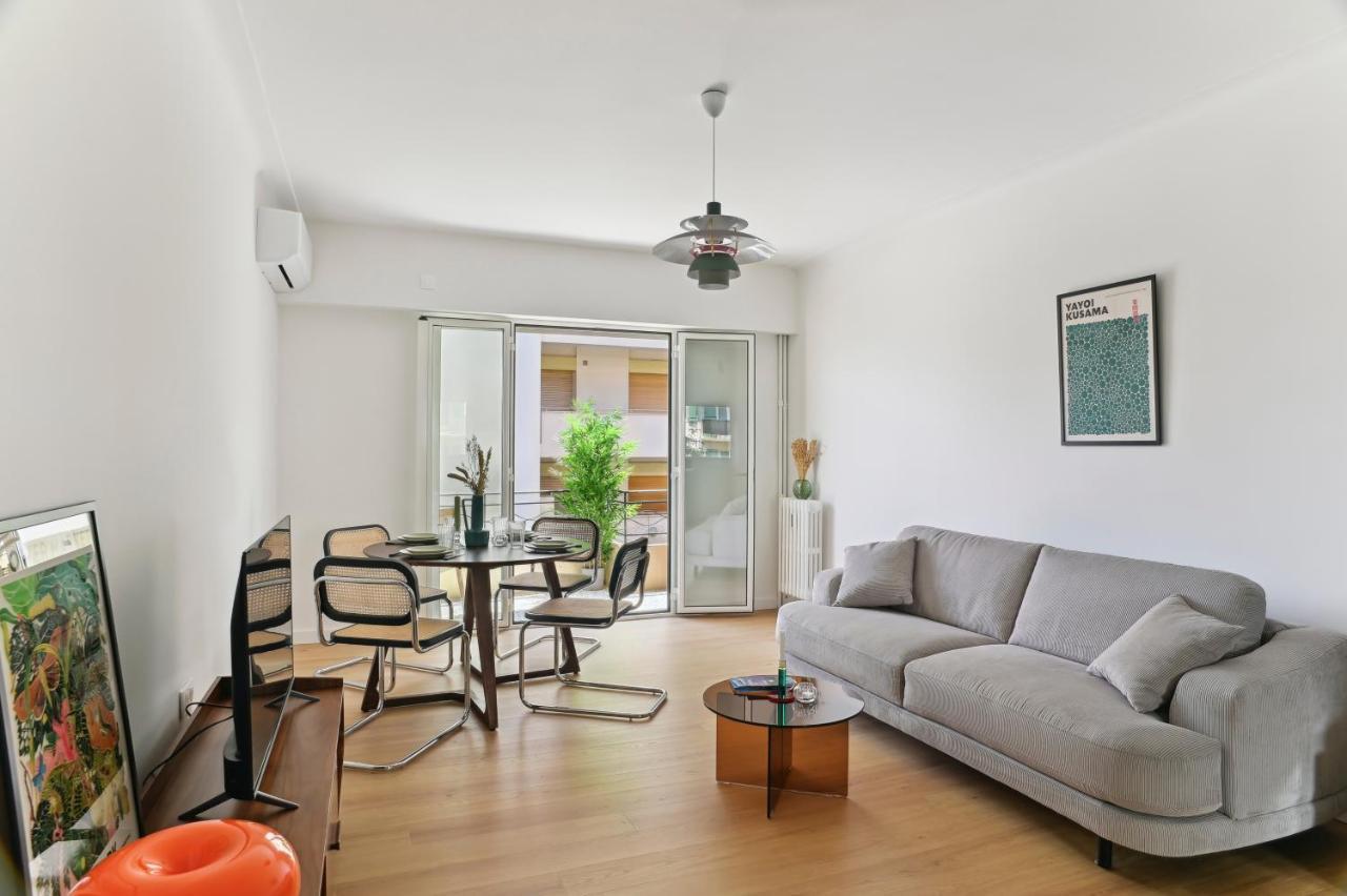 Designer Flat, Luxurious, Close From Palais, Terrasse, Private Garage, Air Conditoning 칸느 외부 사진